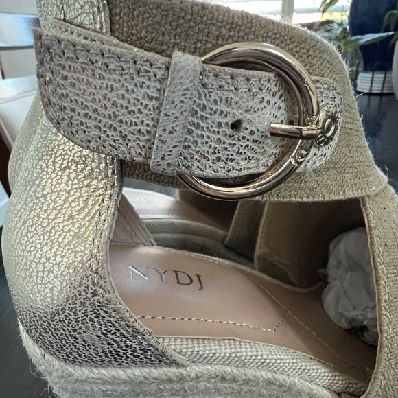 NYDJ Charisma Wedge Espadrilles Women's size 8 - Picture 5 of 16